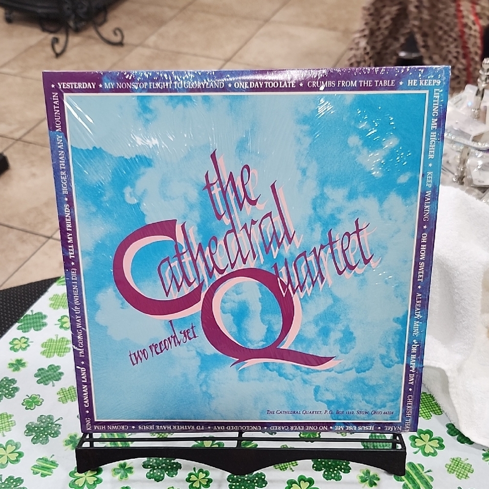 THE CATHEDRAL QUARTET 2 VINYL RECORD